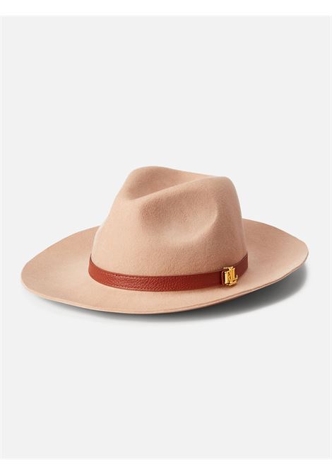 Fedora feltro di lana e pelle ecologica Polo Ralph Lauren POLO RALPH LAUREN | Cappelli | 454927184001